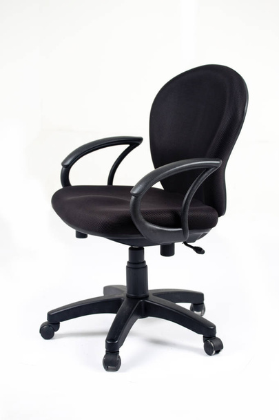 Καρέκλα προσωπικού μαύρου υφάσματος - Φωτογραφία, εικόνα