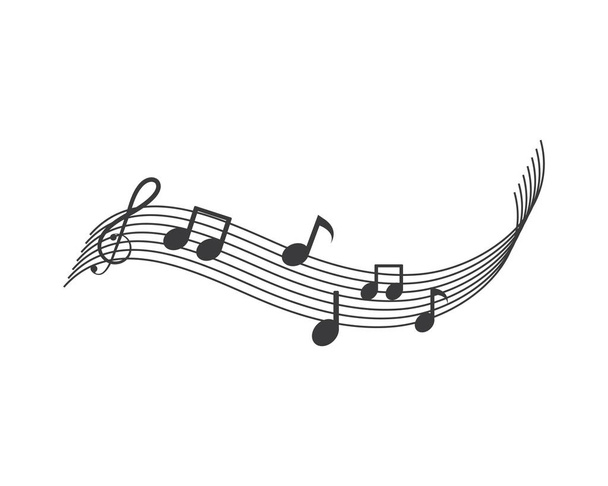 disegno vettoriale della nota musicale illustrazione
 - Vettoriali, immagini