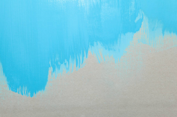 superficie azul brillante con pinceladas, fondo, textura
 - Foto, imagen