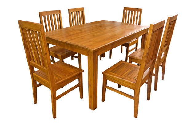 Table et chaises isolées
 - Photo, image