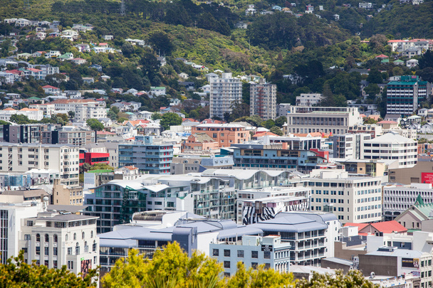 Wellington Skyline - Foto, Bild