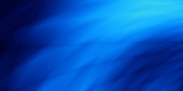 ワイド ウェーブ抽象海青い壁紙ヘッダー - 写真・画像