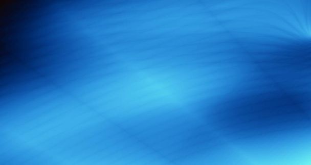 Achtergrond blauw abstract Wide Screen grafische illustratie - Foto, afbeelding