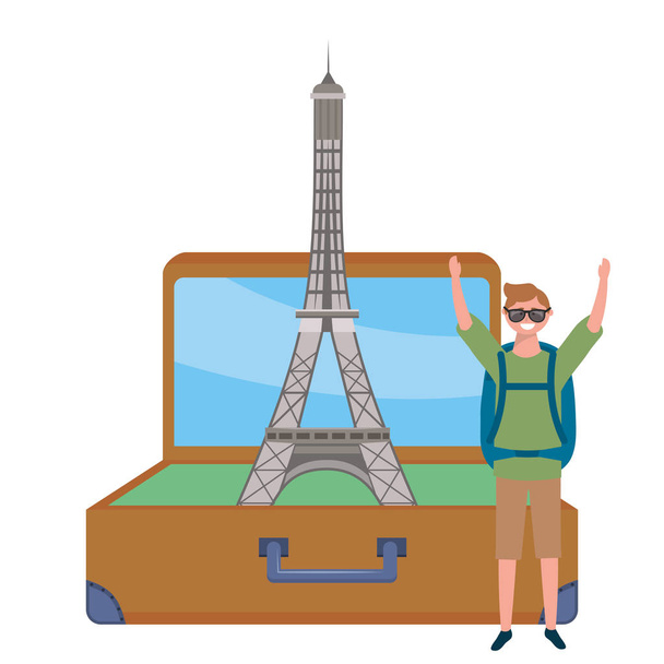 Illustration vectorielle design tour Eiffel
 - Vecteur, image