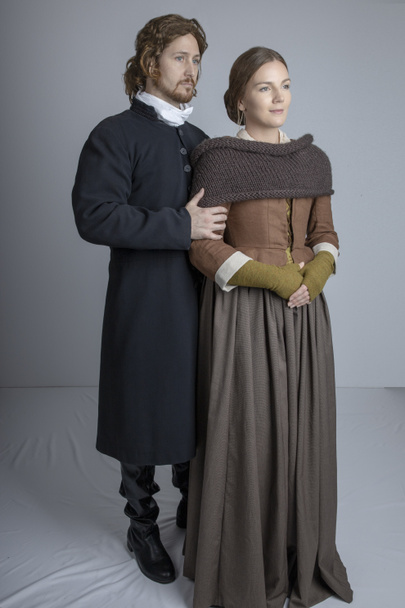 18ème siècle couple écossais
 - Photo, image