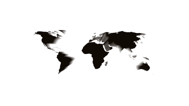 mapa světa - Záběry, video