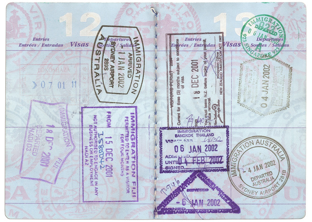 amerikai útlevél - Fotó, kép