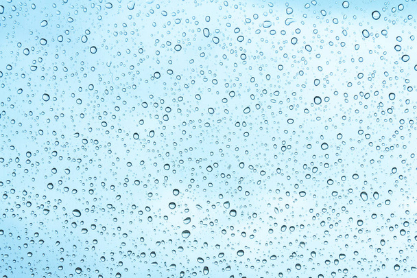 Σταγόνες νερού σε γυαλί, σταγόνες βροχής - Φωτογραφία, εικόνα