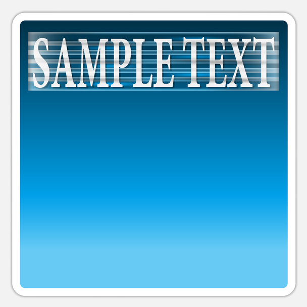 vector blue text box - Vector, Imagen