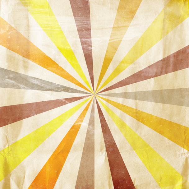 Multicolor Sunbeams grunge background - 写真・画像