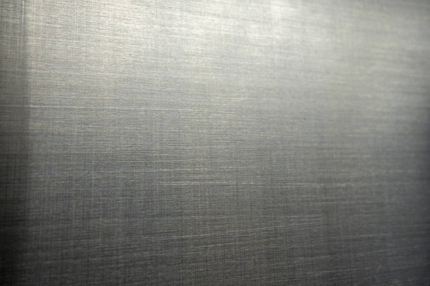 industrielles hartes Metall Edelstahl Oberfläche Platte Hintergrund w - Foto, Bild