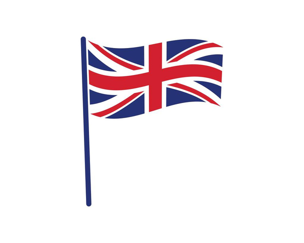 Англия прапор ілюстрація вектор - Вектор, зображення