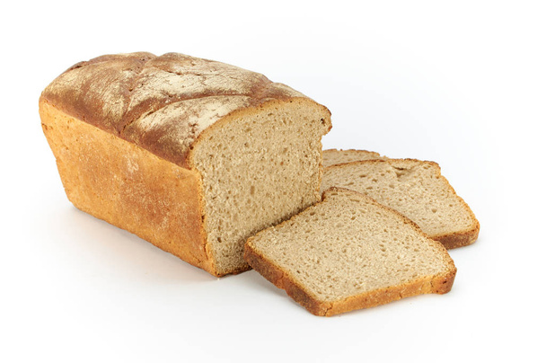 Hagyományos vidéki búza kenyér - Fotó, kép