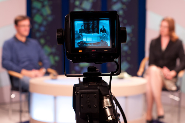 TV broadcast studio - Photo, Image