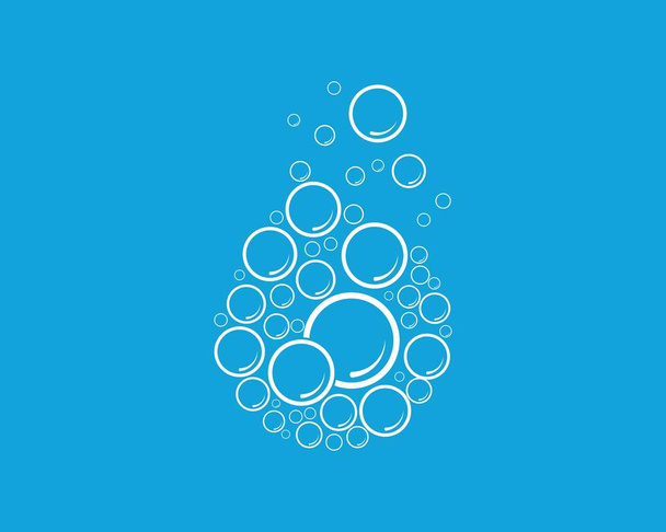 Bubble water vector illustration - Vector, Image
