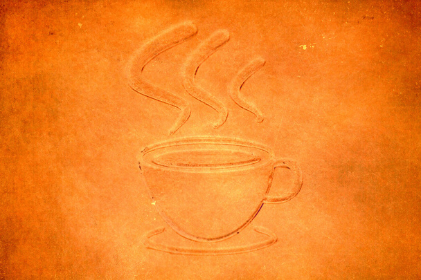 koffie vintage - Foto, afbeelding