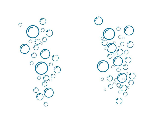 Burbuja vector de agua ilustración
 - Vector, imagen