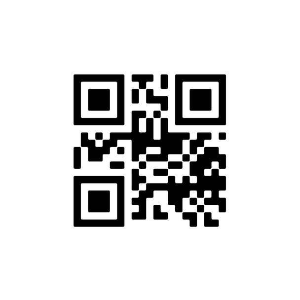 QR kód pro chytrý telefon - Vektor, obrázek
