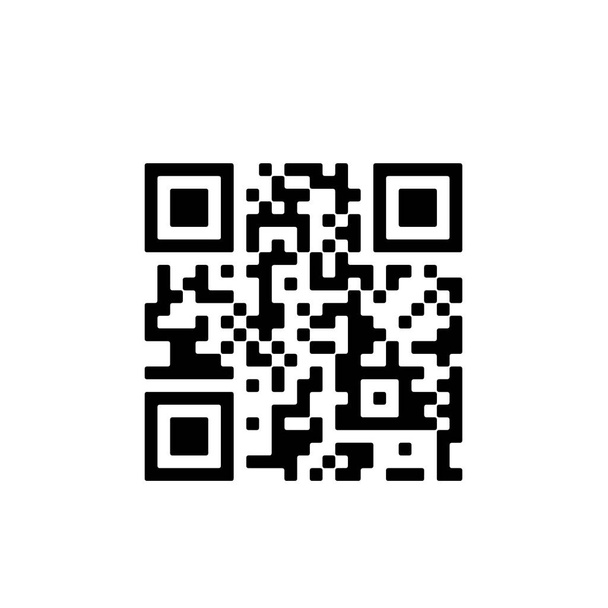 QR kód pro chytrý telefon - Vektor, obrázek