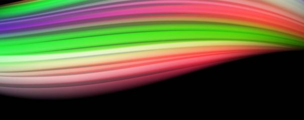 Fluide liquide lignes d'onde de couleur, effet lumineux coloré lumineux, modèle de composition abstraite. Technologie géométrique modèle abstrait. Concept de mouvement
 - Vecteur, image