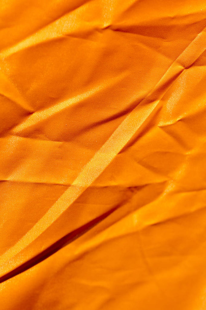 Orange Polyester Makro abstrakten Hintergrund Kunst in hochwertigen Drucken Produkte - Foto, Bild