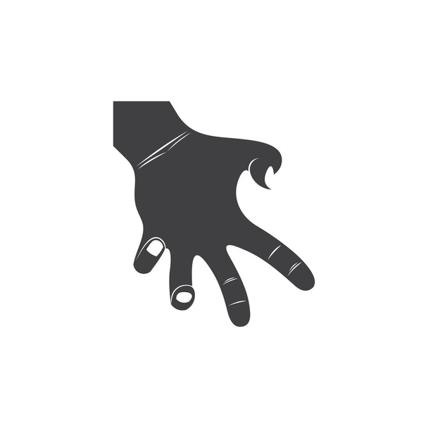 linkitetty grunge väkivalta pelottava käsi symboli koristelu vektori
 - Vektori, kuva