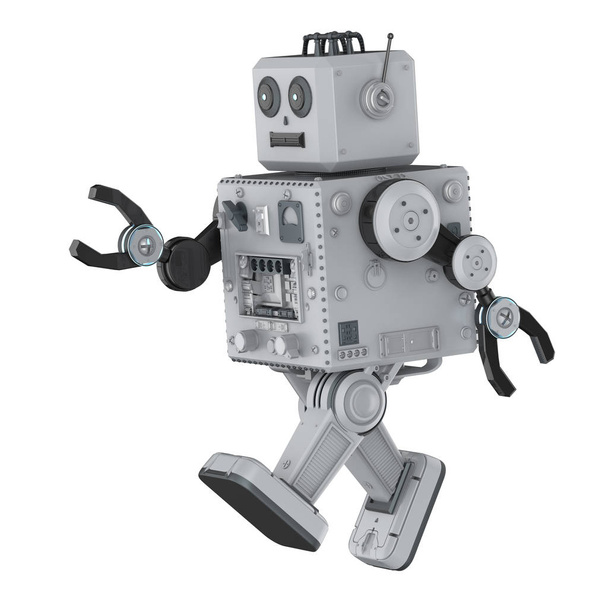 Robot estaño juguete
 - Foto, imagen