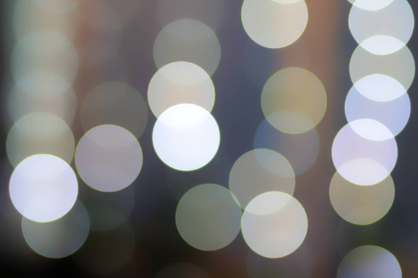 Abstract bokeh lights with soft light background - Foto, afbeelding