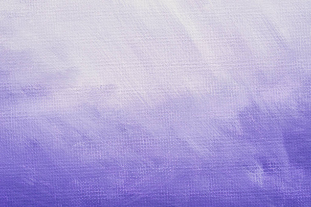 fialovou texturu na pozadí namalovanou na uměleckém plátně  - Fotografie, Obrázek