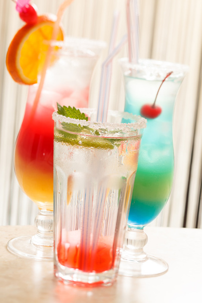 Cocktails in the bar - Фото, изображение