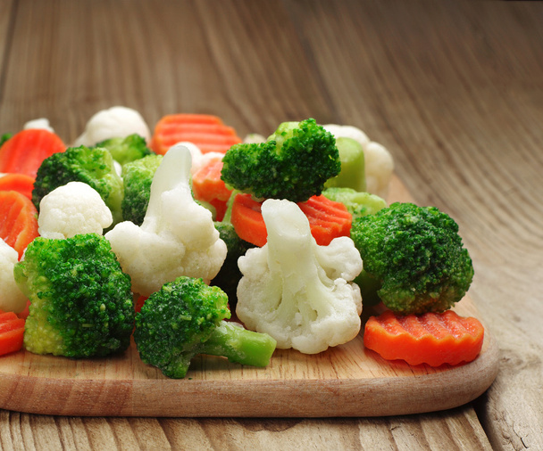 Diferentes verduras congeladas
 - Foto, Imagen