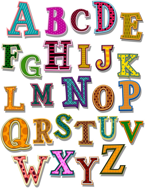L'alfabeto
 - Vettoriali, immagini