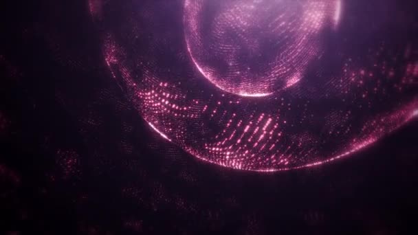 Abstract Purple Technology Motion Background - Footage, Video