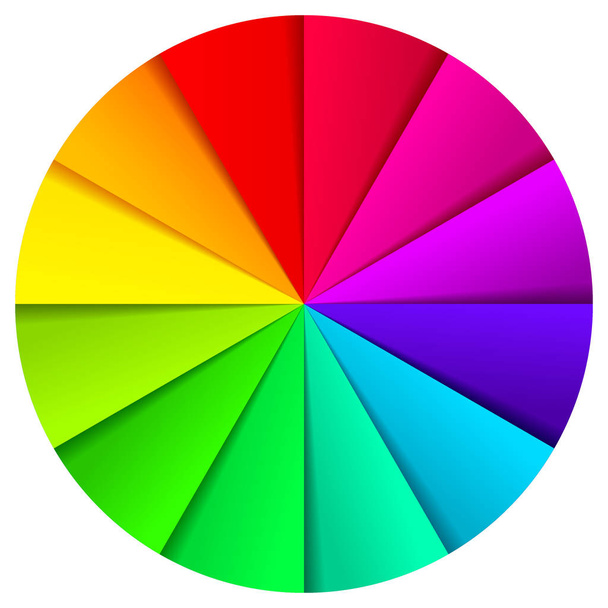 кольоровий спектральний фон в стилі паперу
 - Вектор, зображення