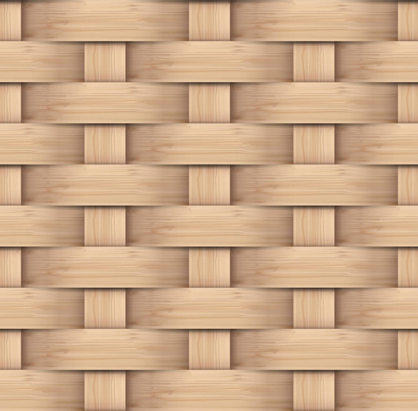 απρόσκοπτη ανοιχτόχρωμες ξύλινες εργασίες - Διάνυσμα, εικόνα