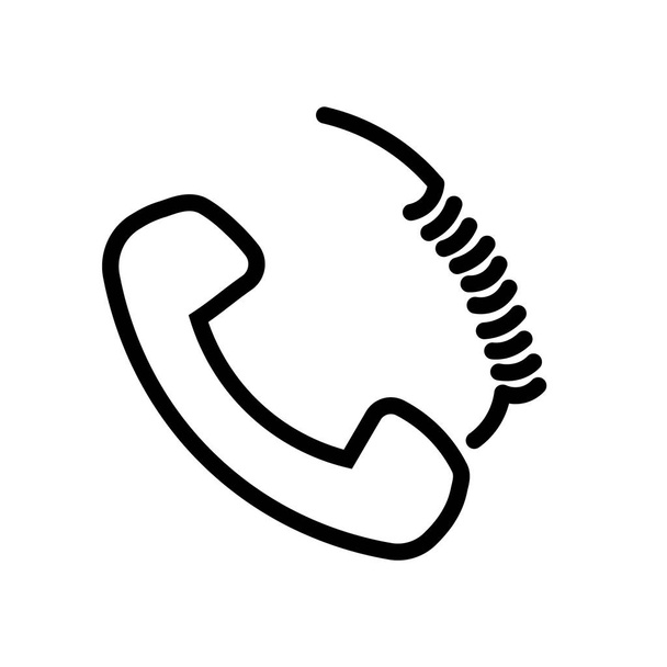 Vektor ikon tepephone - Vektor, obrázek