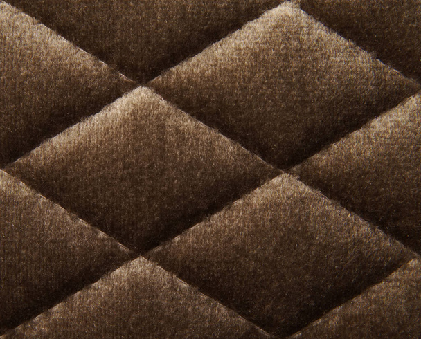 Macro textile pattern background. Natural cotton fabrics. Copy space. - Photo, Image