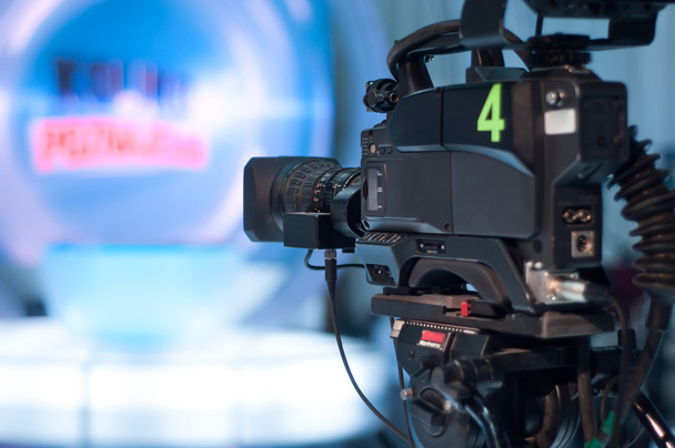 Television studio camera - Zdjęcie, obraz