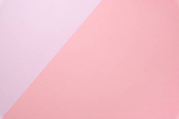  Flat lay pastel colorful paper background. Creative minimal background - Photo, Image