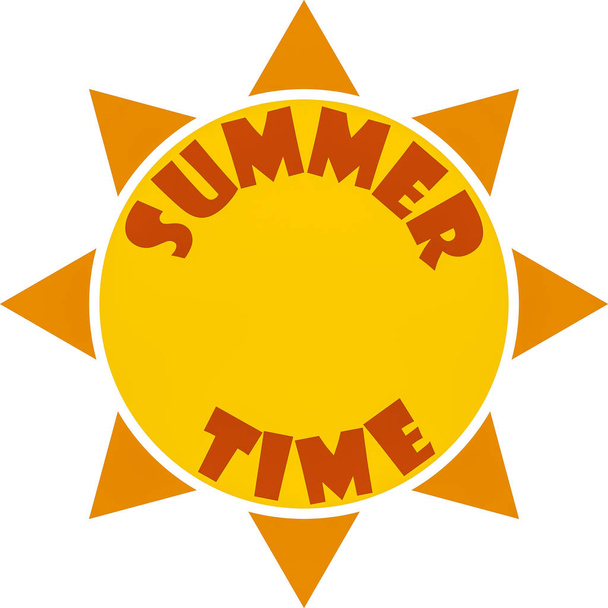 Logo zur Sommerzeit - Foto, Bild