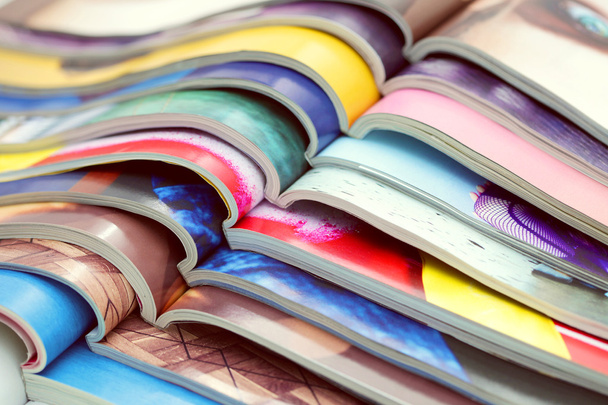 stack of magazines - Photo, Image