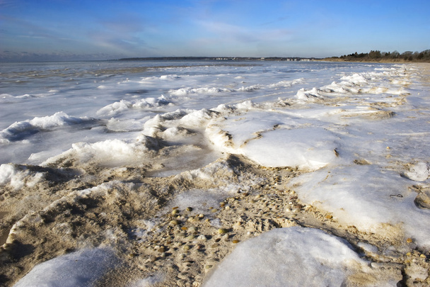 zand en ijs - Foto, afbeelding