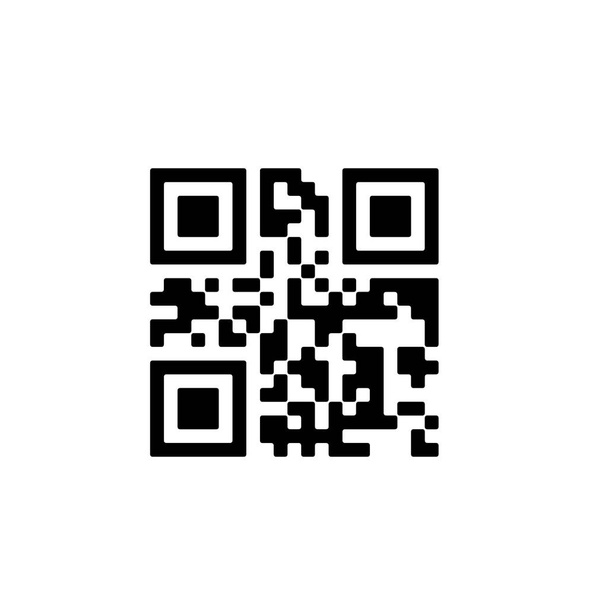 qr code voor smartphone - Vector, afbeelding