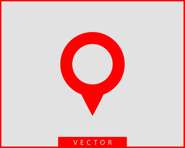 Iconos de mapa. Puntero marcador. Icono de vector de ubicación de pin. Navegación GPS
 - Vector, Imagen