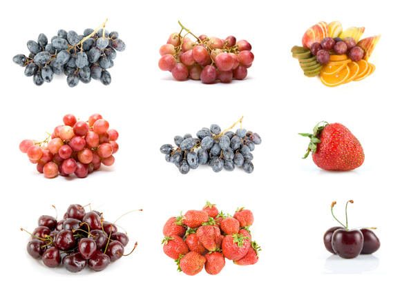 Sammlung reifer Früchte - Foto, Bild