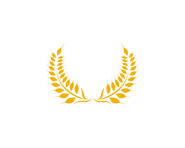 Logo del grano agricolo Icona vettoriale modello - Vettoriali, immagini