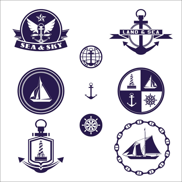 sea logo - Vector, Image