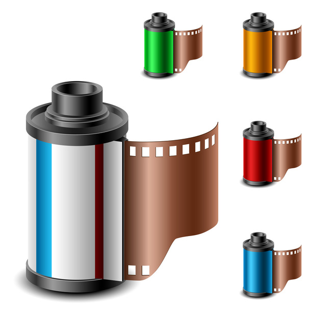 camera roll filmset - Vector, afbeelding