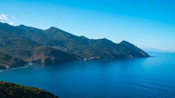 イタリアのサリン湾の眺め - 写真・画像
