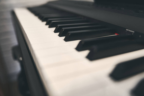 Piano keyboard close up - Photo, Image